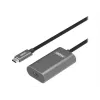 USB-kaapeli UNITEK U305A 5m USB 3.2 Gen 1 USB C harmaa