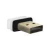 Qoltec - verkkosovitin - USB 2.0 - 802.11b/g/n - valkoinen