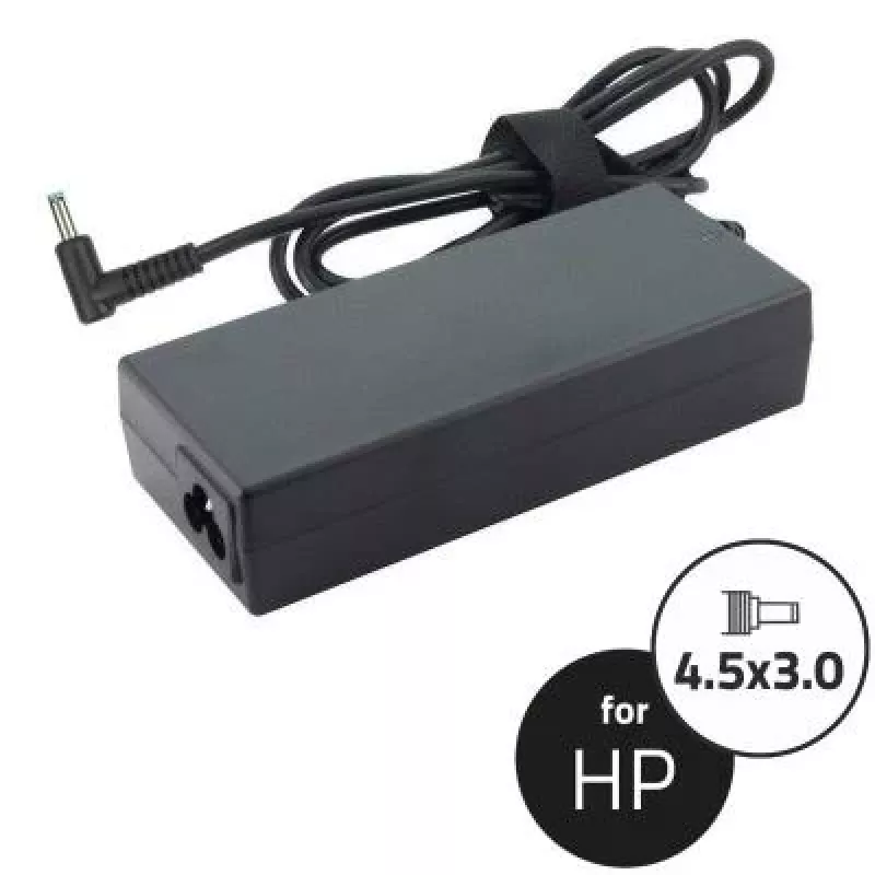Qoltec verkkolaite HP 65W 19,5V 3,33A 4,5x3,0 + Pin 50051.65w.hp