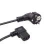 Virtakaapeli kulmikas 3-napainen pistoke 3M MCTV EU-803