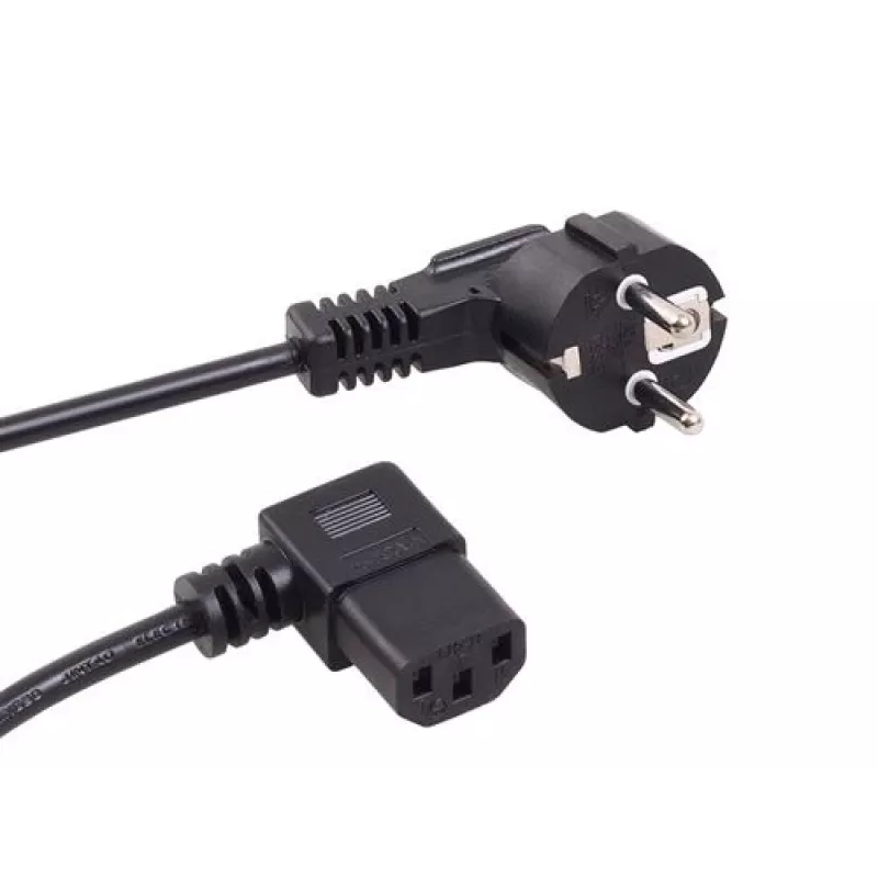 Virtakaapeli kulmikas 3-napainen pistoke 3M MCTV EU-803