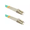 Qoltec - patch-kaapeli - LC/UPC Multimode (M) - LC/UPC Multimode (M) - 1 m - kuitu - duplex - 50/125 mikrometriä - OM3 - halogeeniton