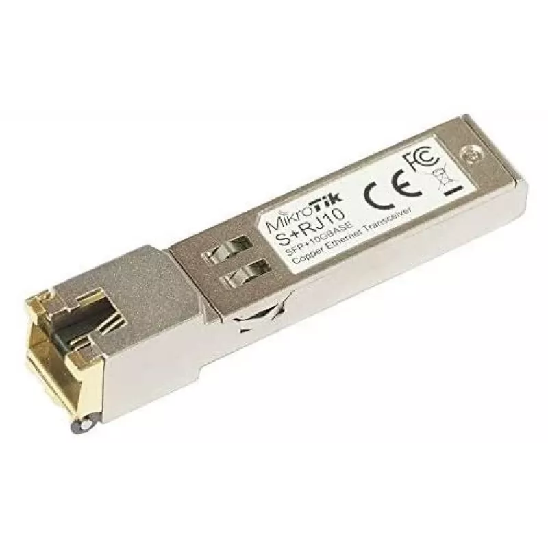 Mikrotik S+RJ10 verkon lähetin-vastaanotinmoduuli 10000 Mbit/s SFP+