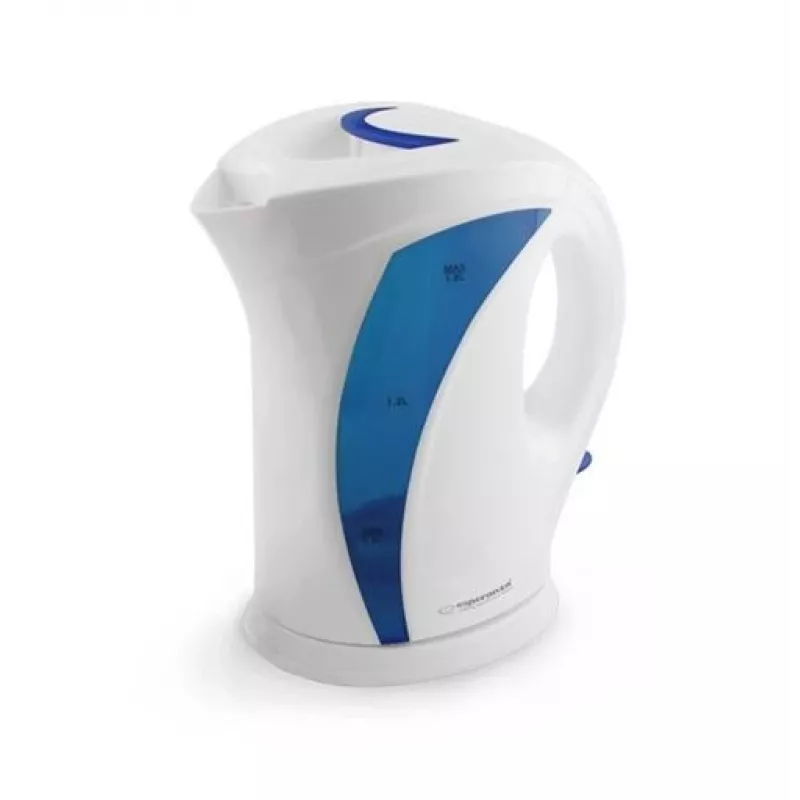 Esperanza EKK018B vedenkeitin 1,7 L, valkoinen/sininen