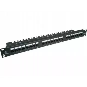 Patch-paneeli Alantec PK001 24-porttinen UTP Cat.6 1U 19