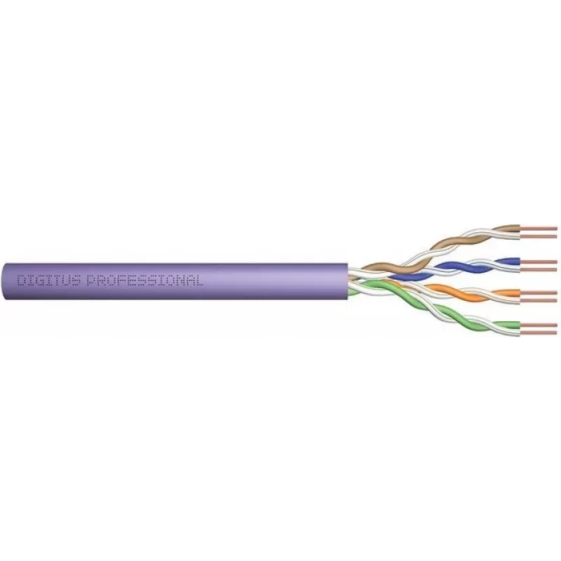 Verkkokaapeli DIGITUS DK-1611-V-305-1 U/UTP Cat 6 305 m violetti
