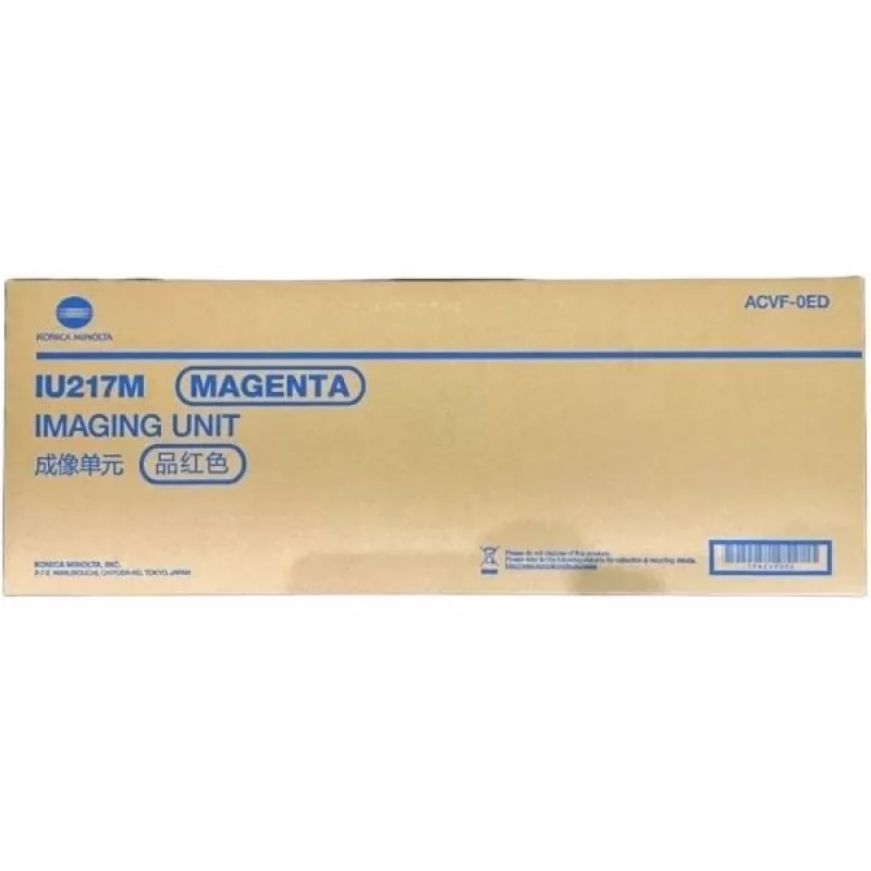 Konica Minolta ACVF0ED/DR-217M rumpuyksikkö magenta, 87K sivua KM