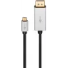 Goobay | USB-C - DisplayPort adapterikaapeli | 60176 | Type-C | DisplayPort | USB-C - DisplayPort | 2 m