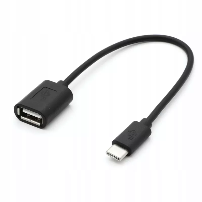 TB kaapeli OTG USB AF - USB C 15cm musta (AKTBXKU4PAC015B)