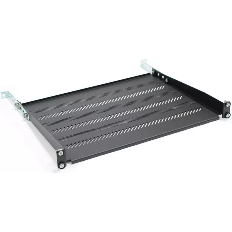 Digitus TN-19-350-1U-BK 19″ laitekaapin hylly, 1U, 350 mm, musta