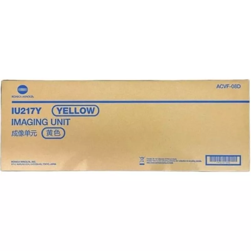 Konica Minolta ACVF08D/DR-217Y rumpusarja keltainen, 87K sivua KM