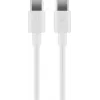 Goobay USB-C-lataus- ja synkronointikaapeli, 2 m, valkoinen | Goobay