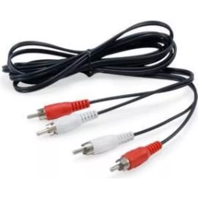 Equip 147094 audiokaapeli 2,5 m 2 x RCA musta