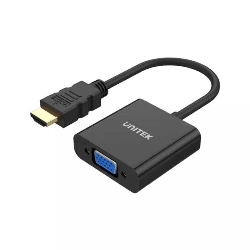 UNITEK Y-6333 liitäntäkortit/adapterit 3,5 mm, VGA