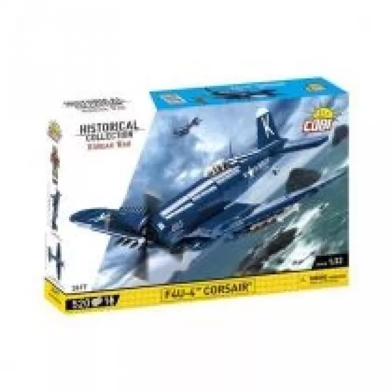 Rakennuspalikat COBI F4U-4 Corsair 520 kpl Korean sota