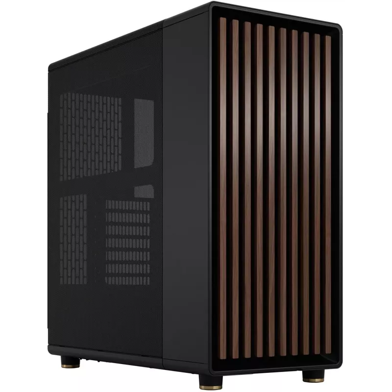 Fractal Design North Charcoal musta Mesh Mid-Tower-kotelo – musta