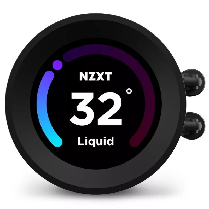 All-in-One-nestekühler NZXT Kraken Elite 240 12 cm musta