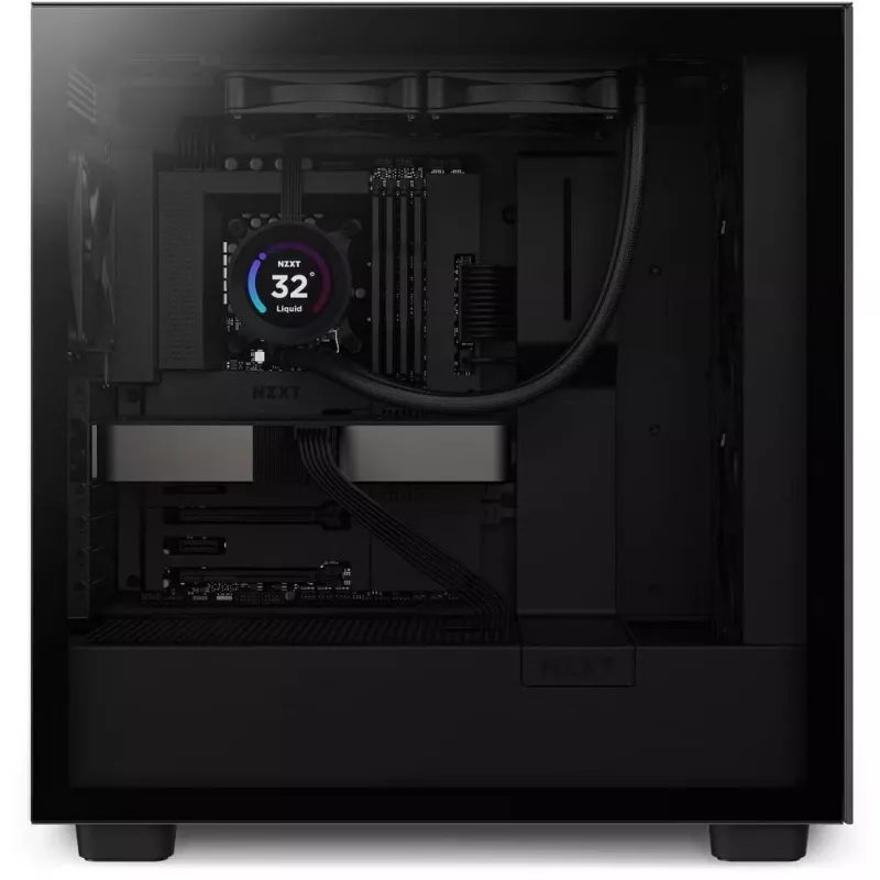 All-in-One-nestekühler NZXT Kraken Elite 240 12 cm musta