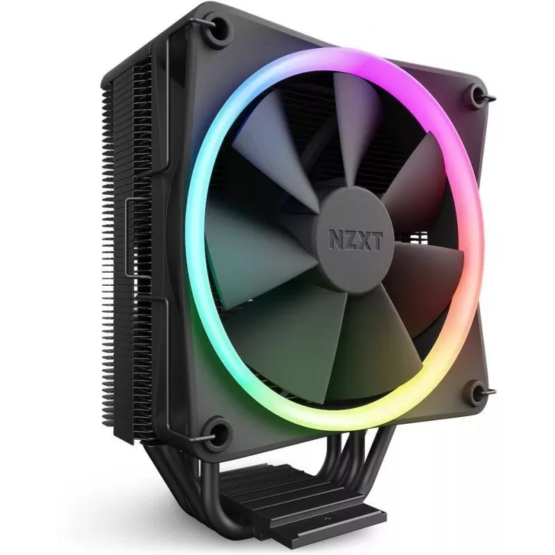 NZXT T120 RGB prosessorin ilmajäähdytin 12 cm musta 1 kpl