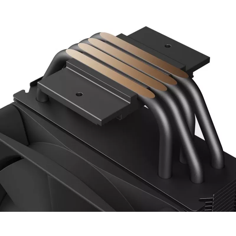 NZXT T120 RGB prosessorin ilmajäähdytin 12 cm musta 1 kpl