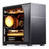 Jonsbo D41 Mesh Standard ATX PC-kotelo – musta, temperlas
