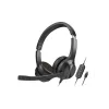 Creative 51EF0980AA000 Chat USB On-Ear-kuulokemikrofoni johdollinen stereo musta