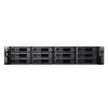 Synology RackStation RS2423+ NAS/tallennuspalvelin rack (2U) Ryzen Embedded V1780B 8 GB DDR4 0 TB DiskStation Manager musta, harmaa