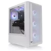Thermaltake S200 TG Tempered Glass ARGB Snow Edition Mid Tower PC-kotelo