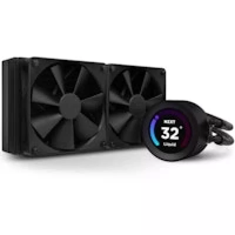All-in-One-nestekühler NZXT Kraken Elite 280 14 cm musta
