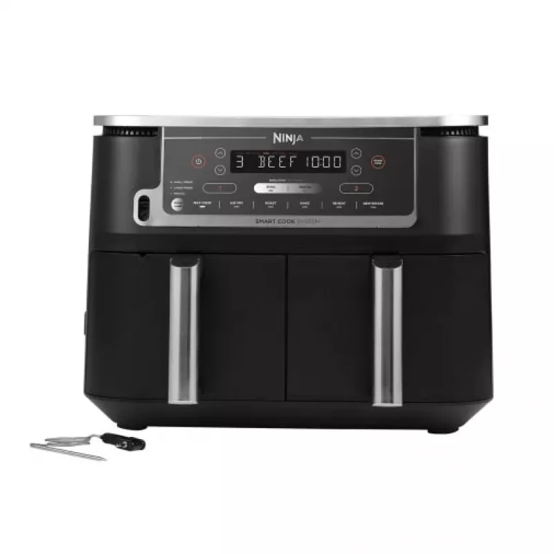 Ninja AF451EU kuumailmafriteerauskeitin Single 9,5 L 2470 W musta