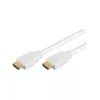 Goobay HDMI-kaapeli 5 m Type-A uros-uros 18 Gbit/s valkoinen