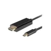 Videokaapeli-adapteri Lanberg CA-CMHD-10CU-0018-BK 1,8 m USB Type-C – HDMI