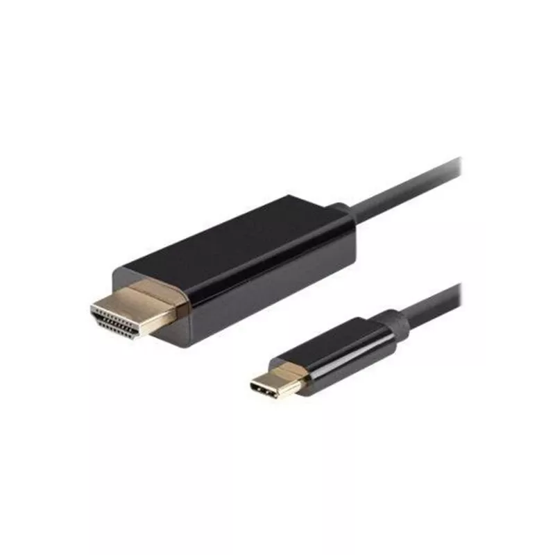 Videokaapeli-adapteri Lanberg CA-CMHD-10CU-0018-BK 1,8 m USB Type-C – HDMI