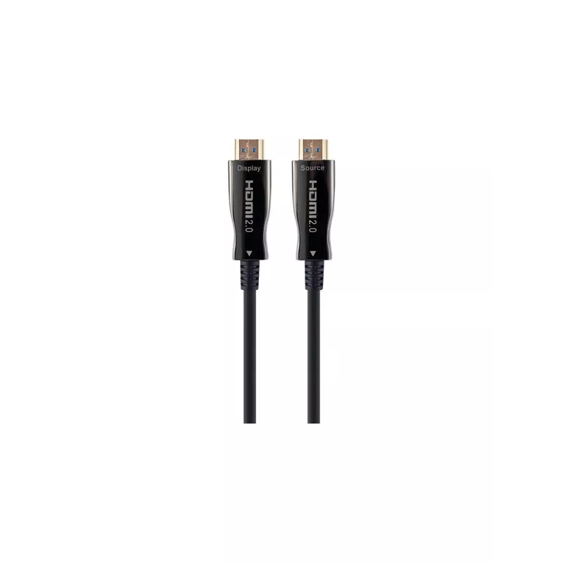 Gembird CCBP-HDMI-AOC-80M-02 HDMI-kaapeli HDMI Type-A (Standard) musta