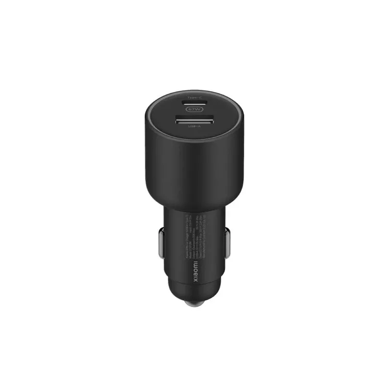 Xiaomi 43907 laturi matkapuhelimille yleismalli musta savukkeensytytin auto
