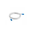 Verkkokaapeli LANBERG Cat6a S/FTP PCF6A-10CC-0100-S, 1 m, RJ-45, harmaa, LSZH, 500 MHz
