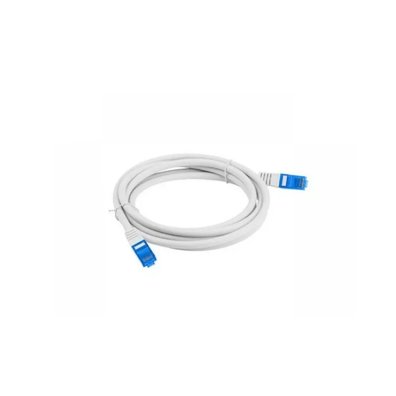 Verkkokaapeli LANBERG Cat6a S/FTP PCF6A-10CC-0100-S, 1 m, RJ-45, harmaa, LSZH, 500 MHz