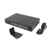Hallitsematon LANBERG-kytkin RSGE-24P-2GE-2S-360 24 RJ-45 Ethernet-portilla