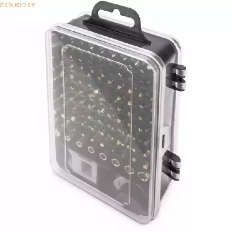 Digitus tarkkuuruuvimeisselisarja 115-osainen 98 bittiä Security Torx Hex Phillips