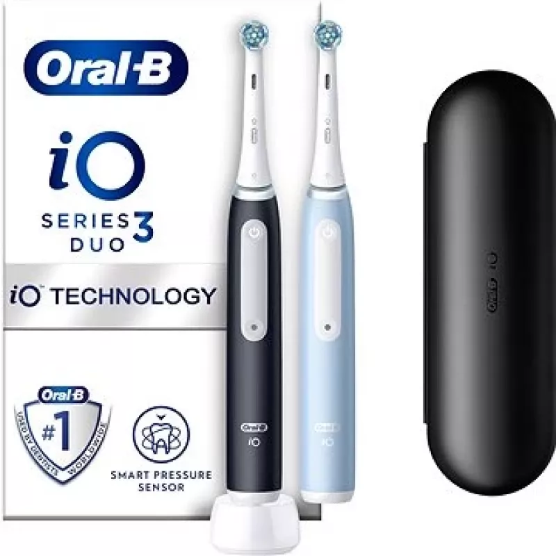 Oral-B iO3 Series -sähköhammasharja, musta