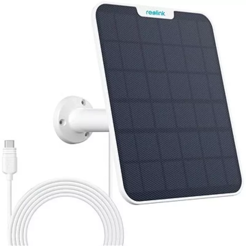 Reolink aurinkopaneeli 2 paristokäyttöinen kamera 6W USB Type-C IP65