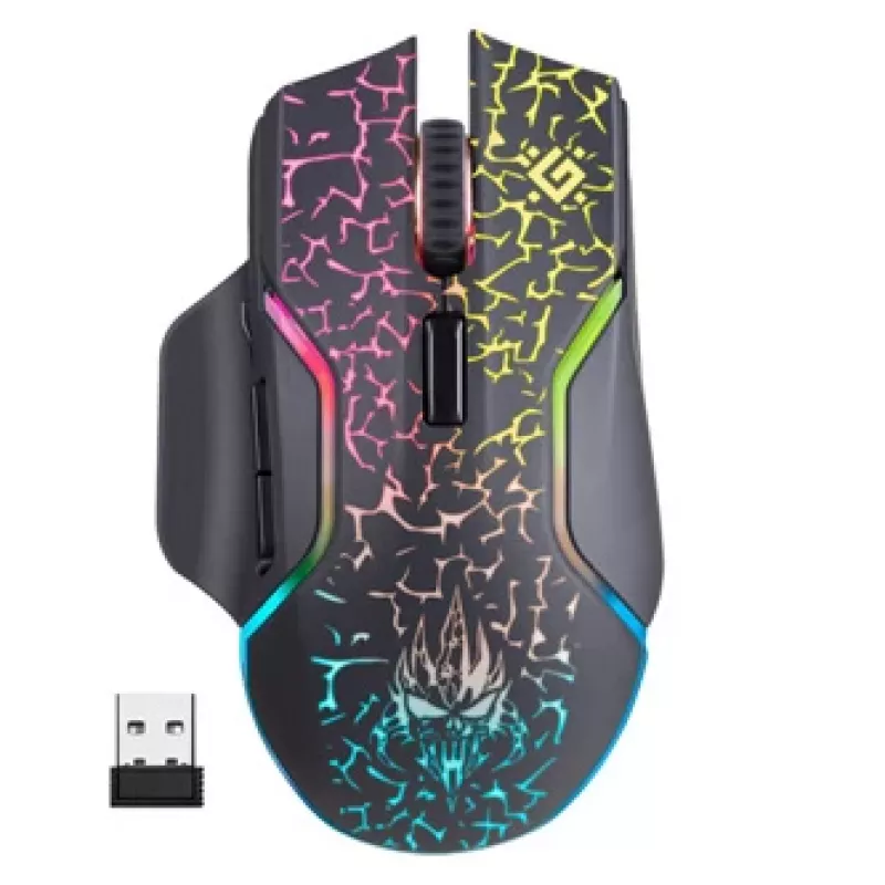 Defender Oneshot GM-067 hiiri pelikäyttöön oikeakätisille RF langaton + USB Type