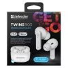 Defender TWINS 903 Bluetooth-kuulokkeet, valkoiset