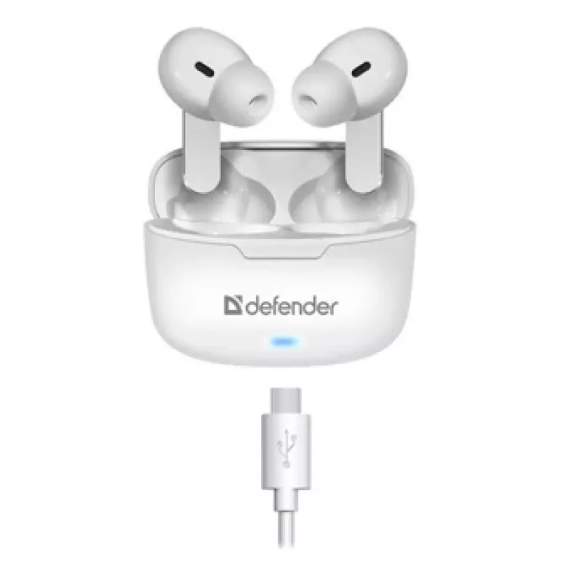 Defender TWINS 903 Bluetooth-kuulokkeet, valkoiset