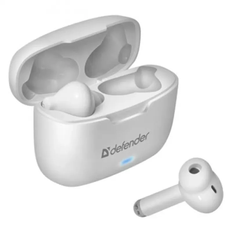 Defender TWINS 903 Bluetooth-kuulokkeet, valkoiset