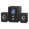 DEFENDER kaiuttimet V11 11 W johdollinen 2.1 pöytäsatelliittikaiuttimet, USB 5 V, musta