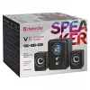 DEFENDER kaiuttimet V11 11 W johdollinen 2.1 pöytäsatelliittikaiuttimet, USB 5 V, musta