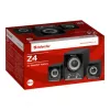 Johdolliset DEFENDER Z4 2.1 -kaiuttimet, 11 W RMS, musta, USB 5V virtalähde, 3,5 mm kuulokelähtö