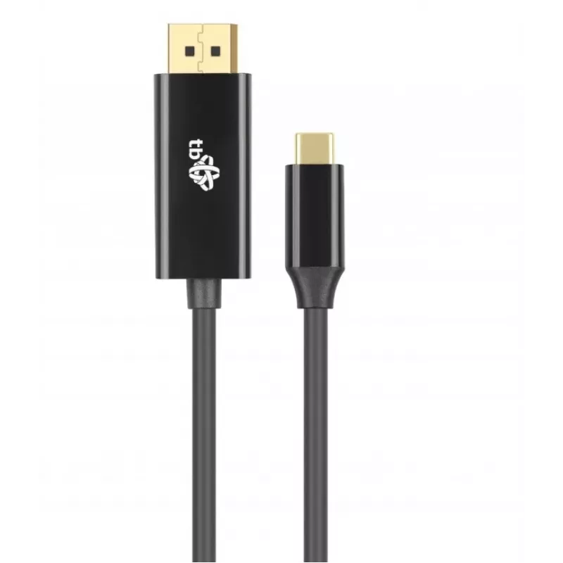 USB-C–DisplayPort-kaapeli TB AKTBXVDUSBCDP2B 2 m – musta