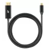 USB-C–DisplayPort-kaapeli TB AKTBXVDUSBCDP2B 2 m – musta